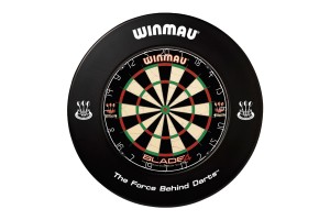 Winmau Dart-Catchring (Dart-Auffangring),schwarz, 4400